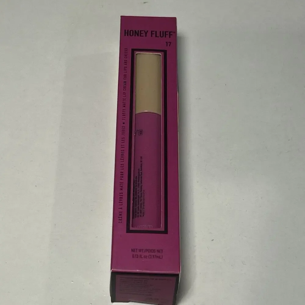Jason Wu Beauty Honey Fluff Fluffy Matte Lip Cream PERFECT BLOOM 17 0.13 oz NIB